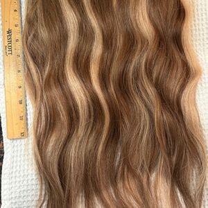 Hidden Crown Halo hair extension with Nylon String